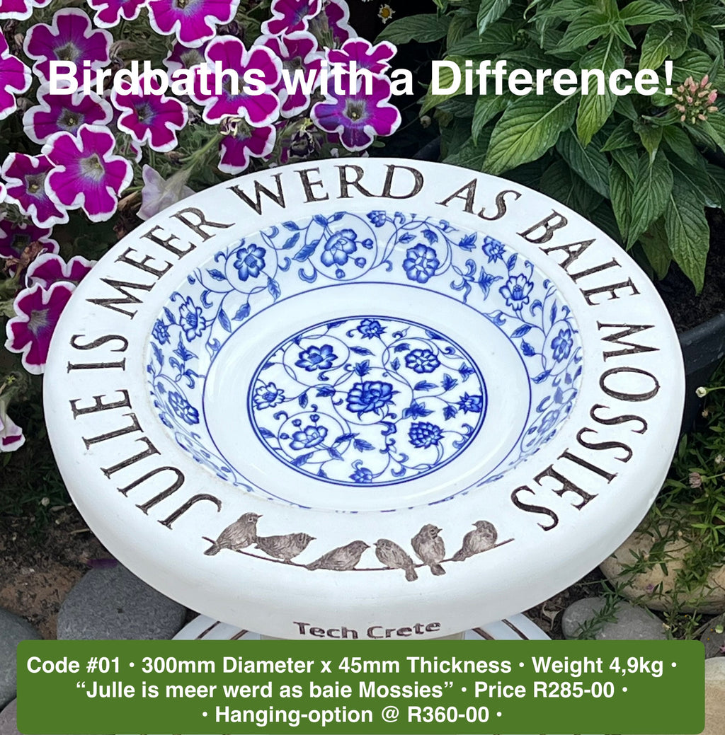 Birdbaths with a Difference!