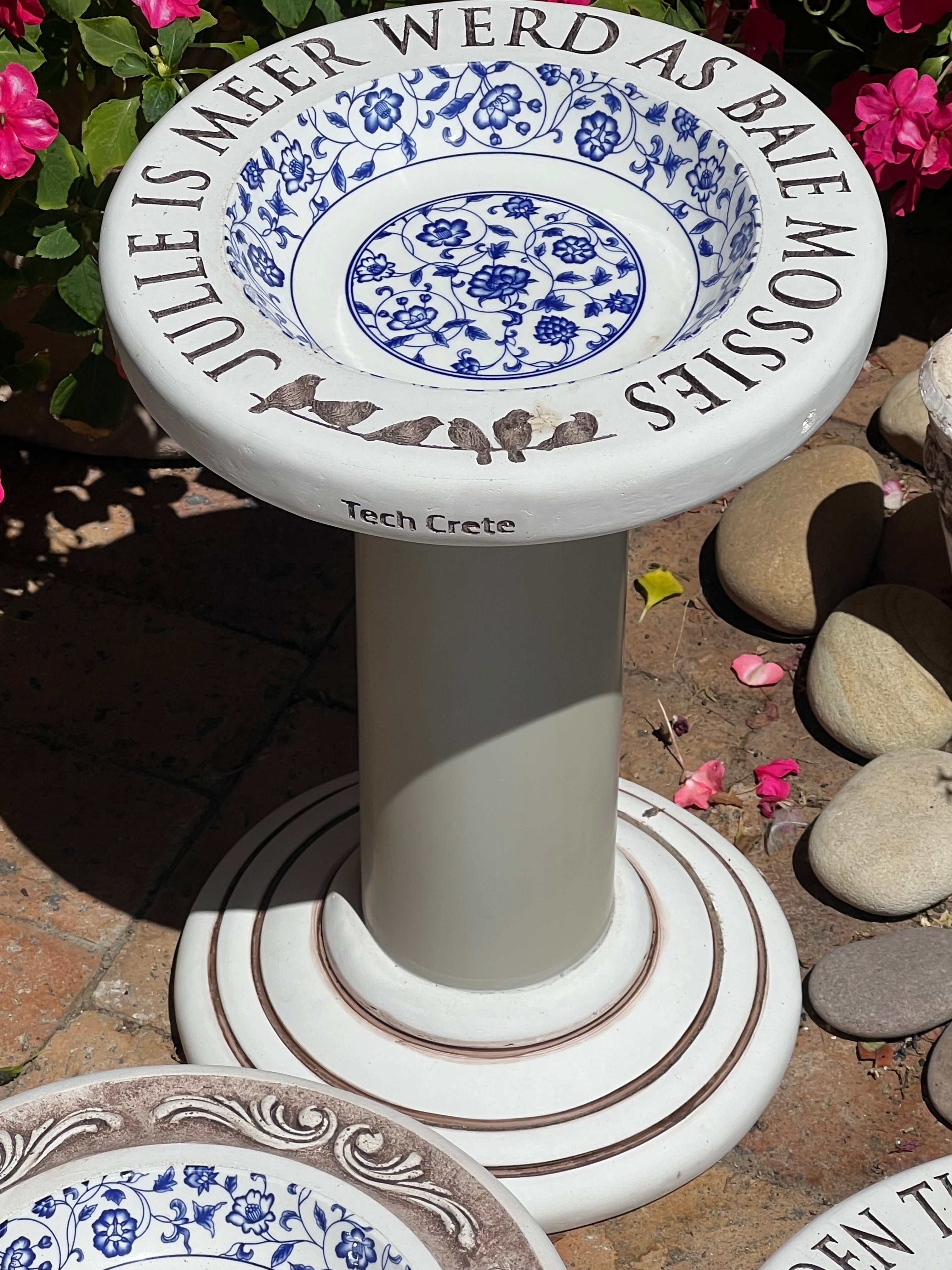 Birdbaths with a Difference!