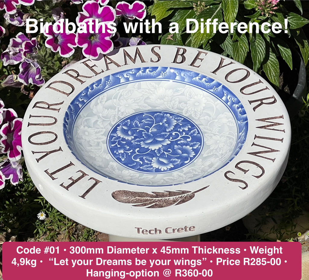 Birdbaths with a Difference!